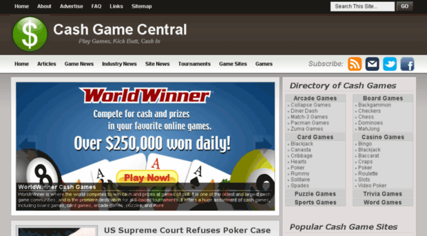 cashgamecentral.com