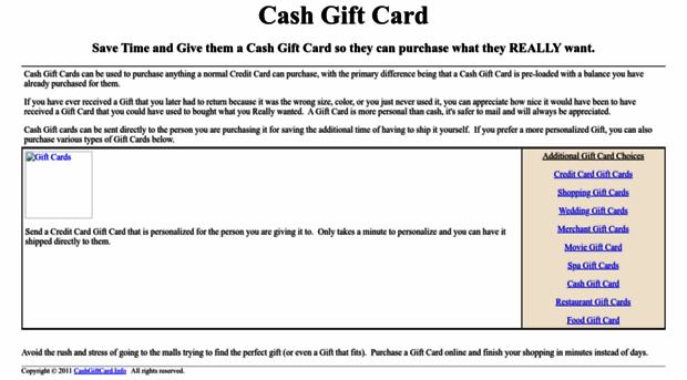 cashgiftcard.info