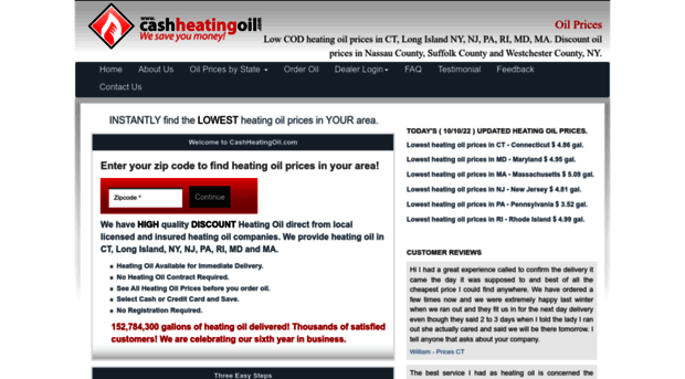 cashheatingoil.com