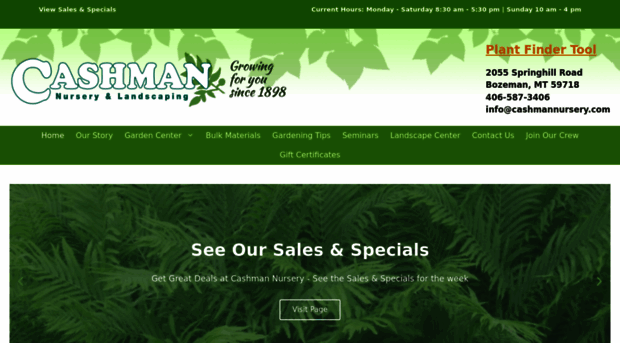 cashmannursery.com