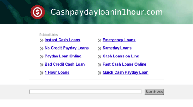 cashpaydayloanin1hour.com