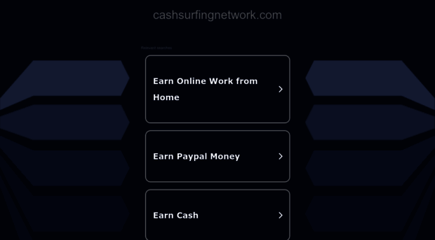 cashsurfingnetwork.com