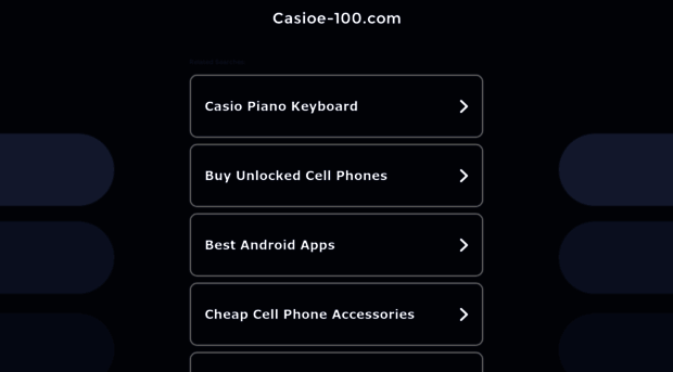 casioe-100.com