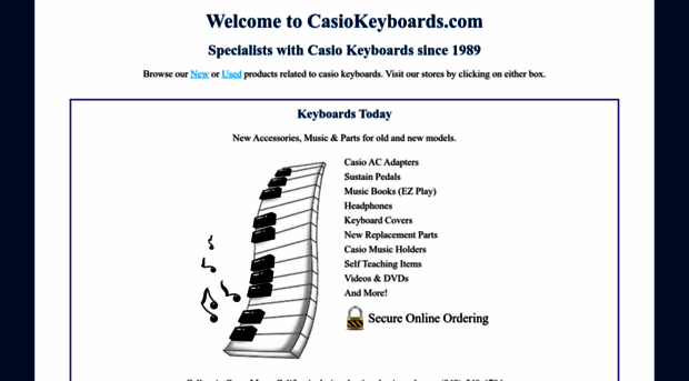 casiokeyboards.com