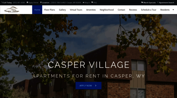 caspervillageapts.com