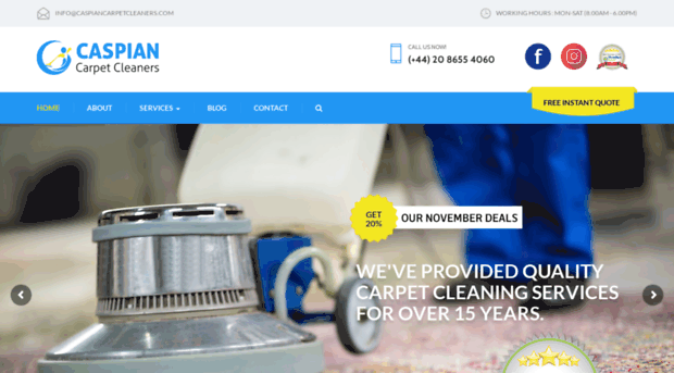 caspiancarpetcleaners.com