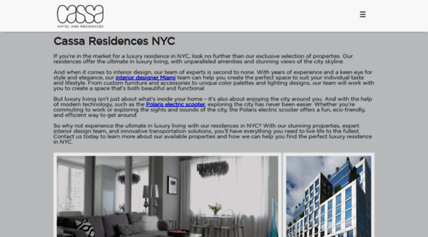 cassaresidencesnyc.com