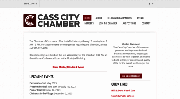 casscitychamber.com