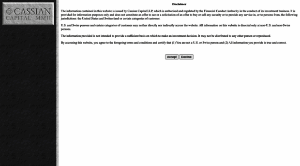 cassiancapital.com