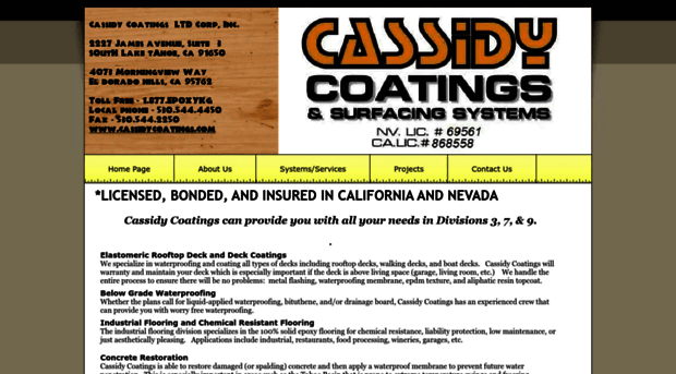 cassidycoatings.com