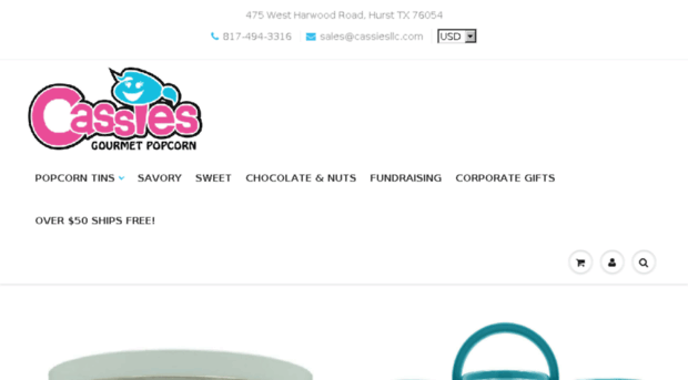 cassiesgourmetpopcorn.com