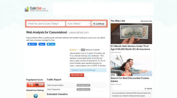cassoviahost.com.cutestat.com