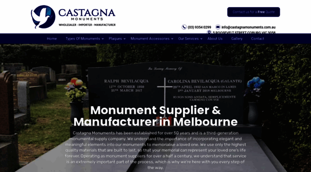 castagnamonuments.com.au