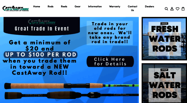 castawayrods.com