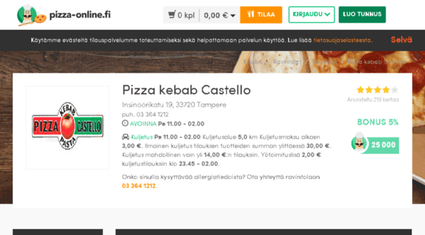 castello.pizza-online.fi