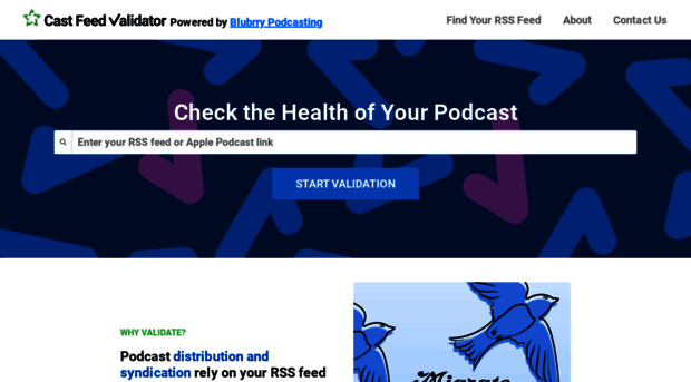 castfeedvalidator.com