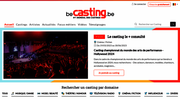 casting-belgique.be