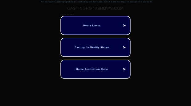 castinghgtvshows.com