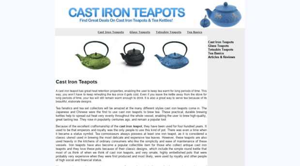 castironteapot.org