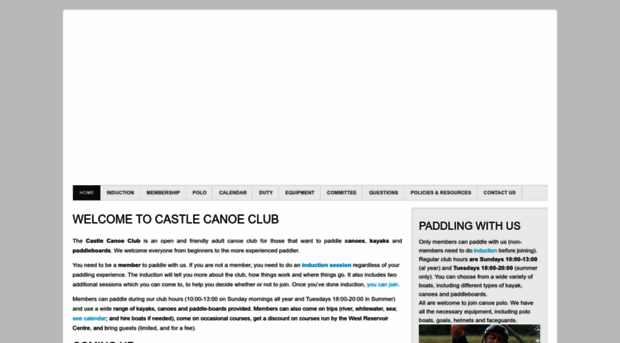 castlecanoeclub.co.uk