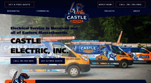 castleelectric.biz