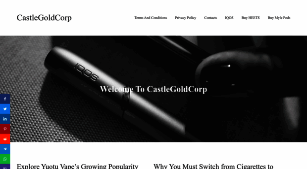 castlegoldcorp.com