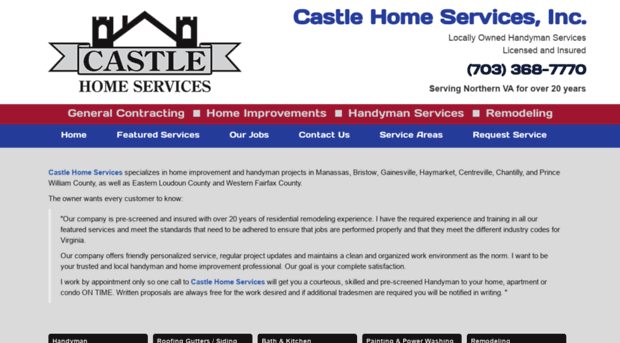 castlehomeservicesva.com