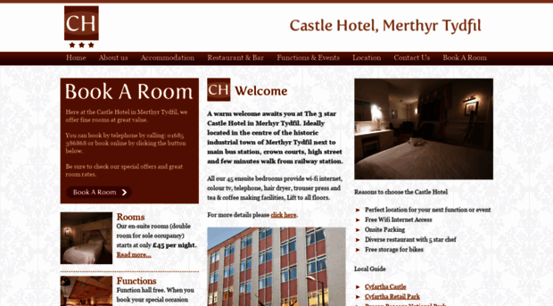 castlehotelwales.com