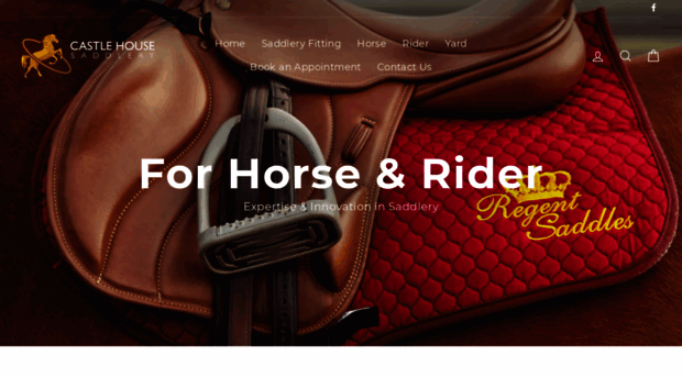 castlehousesaddlery.co.uk