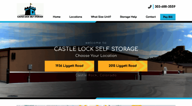 castlelockselfstorage.com