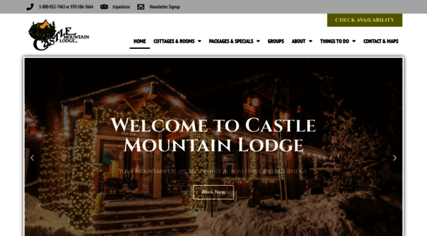 castlemountainlodge.com