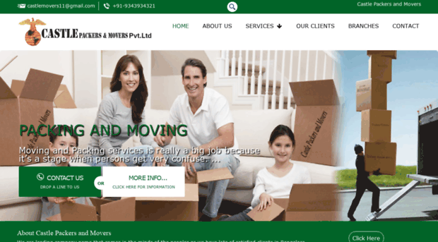 castlepackersandmovers.com