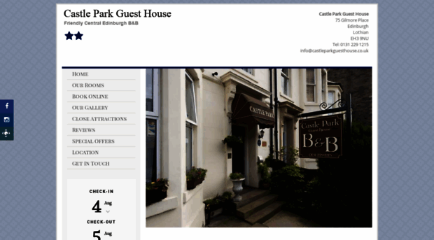 castleparkguesthouse.co.uk