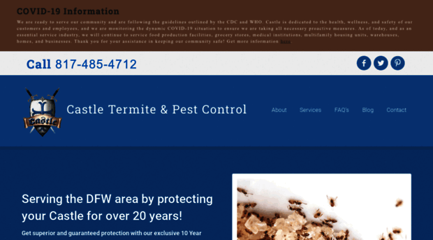 castlepestcontrol.com