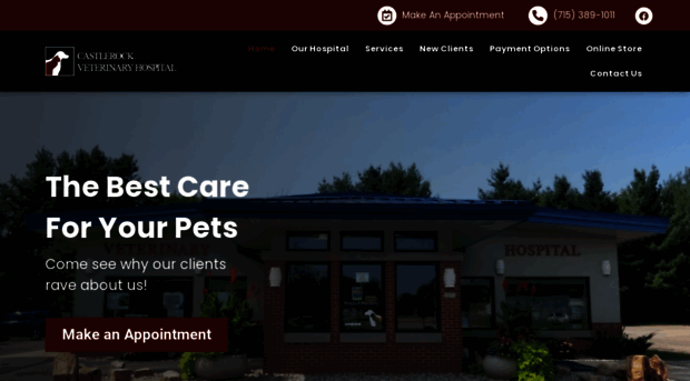 castlerockveterinaryhospital.com