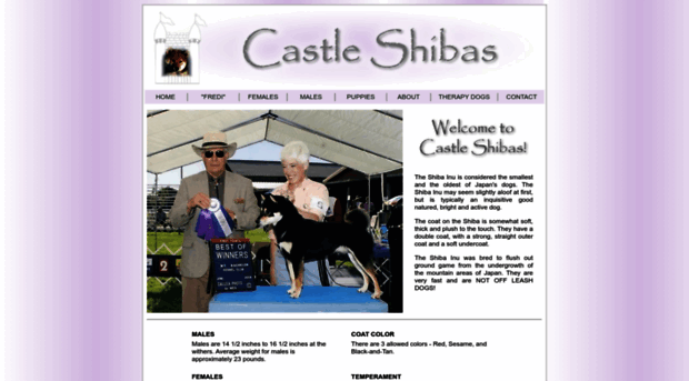 castleshibas.com