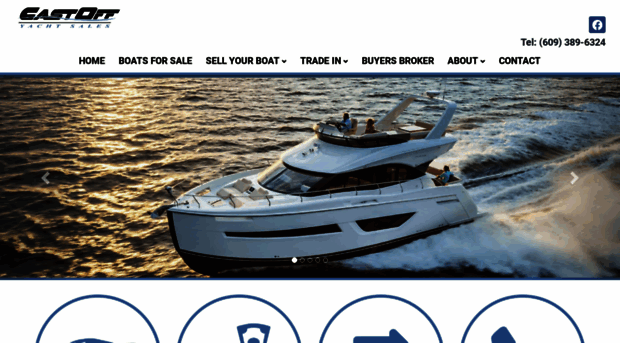 castoffyachtsales.com