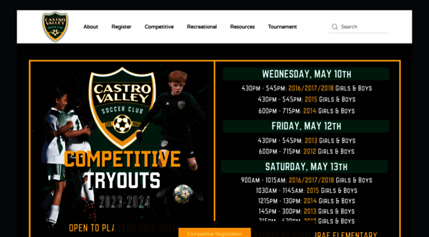 castrovalleysoccer.com