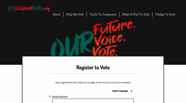 castudentvote.org