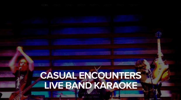 casualencounterskaraoke.com