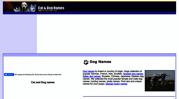 cat-dog-names.com