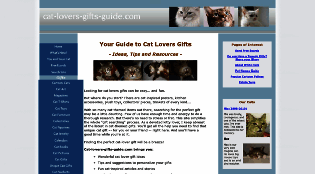 cat-lovers-gifts-guide.com