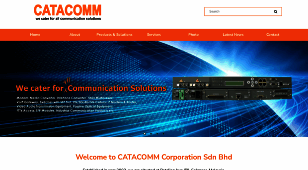 catacomm-corp.com