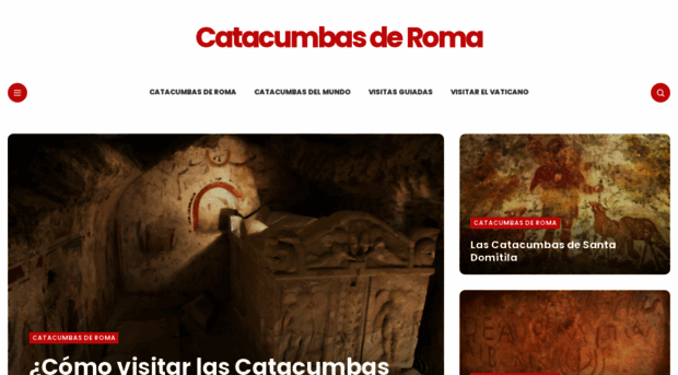 catacumbasderoma.com