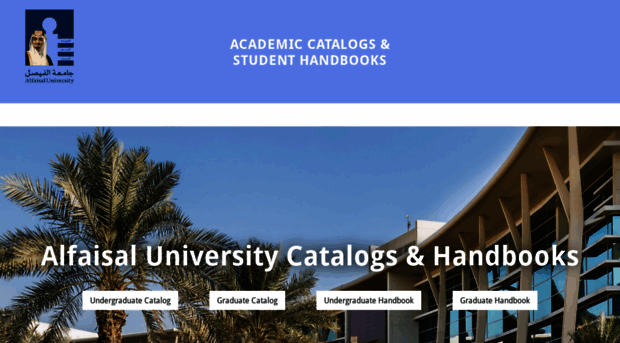 catalog.alfaisal.edu