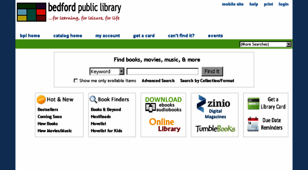 catalog.bedfordlibrary.org