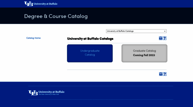 catalog.buffalo.edu