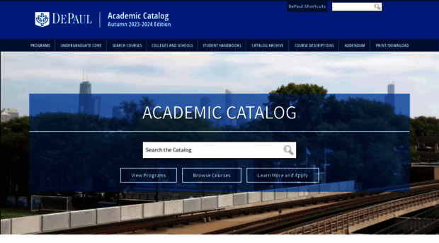 catalog.depaul.edu