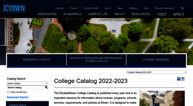 catalog.etown.edu