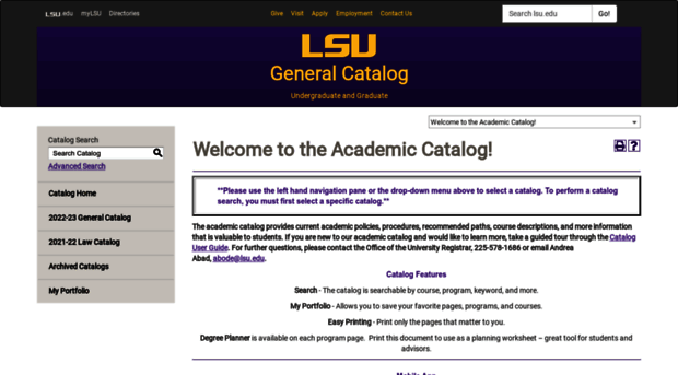 catalog.lsu.edu